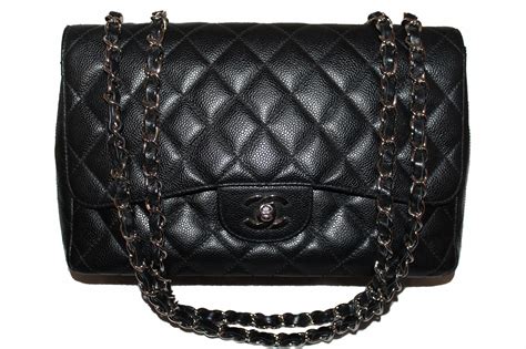 chanel caviar classic jumbo single flap bag|Black Quilted Caviar Leather Classic Jumbo Single Flap Bag.